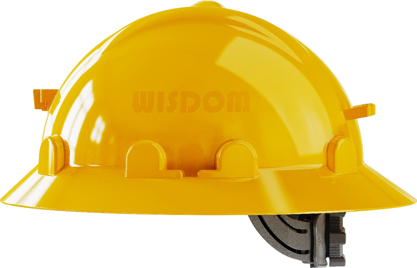 Casco Minero Amarillo WISDOM